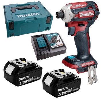 Zakrętarka udarowa 18V 180Nm 2x5Ah MAKITA MAKPAC