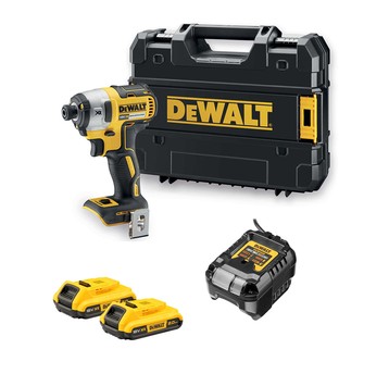 Zakrętarka udarowa 18V 2x2Ah 205Nm DeWALT