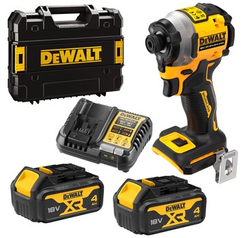 Zakrętarka udarowa 18V 2x4Ah 206Nm DeWALT