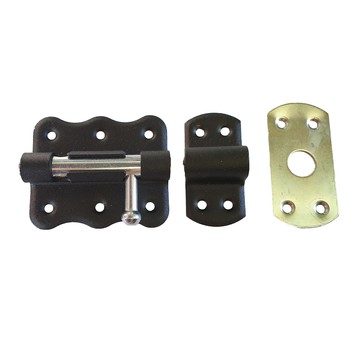 Zasuwka uniwersalna L- 80mm lakier proszk PIOM(10)
