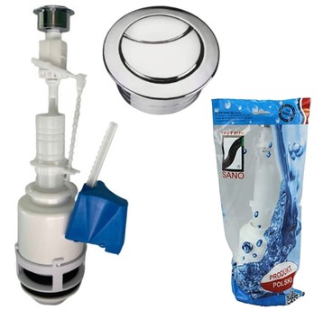 Zawór spustowy START-STOP ceramika 2 przycisk 3/6L