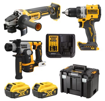 Zestaw DCD800 DCG405 DCH172 2x5Ah DeWalt TSTAK VI