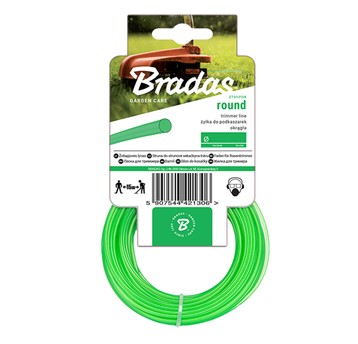 Żyłka tnąca okrągła 2,0mmx15mb (10) BRADAS