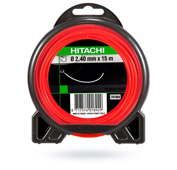 Żyłka tnąca okrągła 2,4mmx15mb HIKOKI pomarańcz