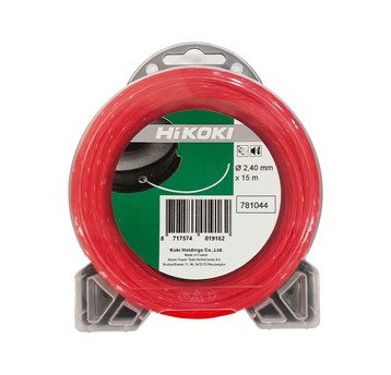 Żyłka tnąca spiralna 2,40mmx15mb HITACHI pomarańc